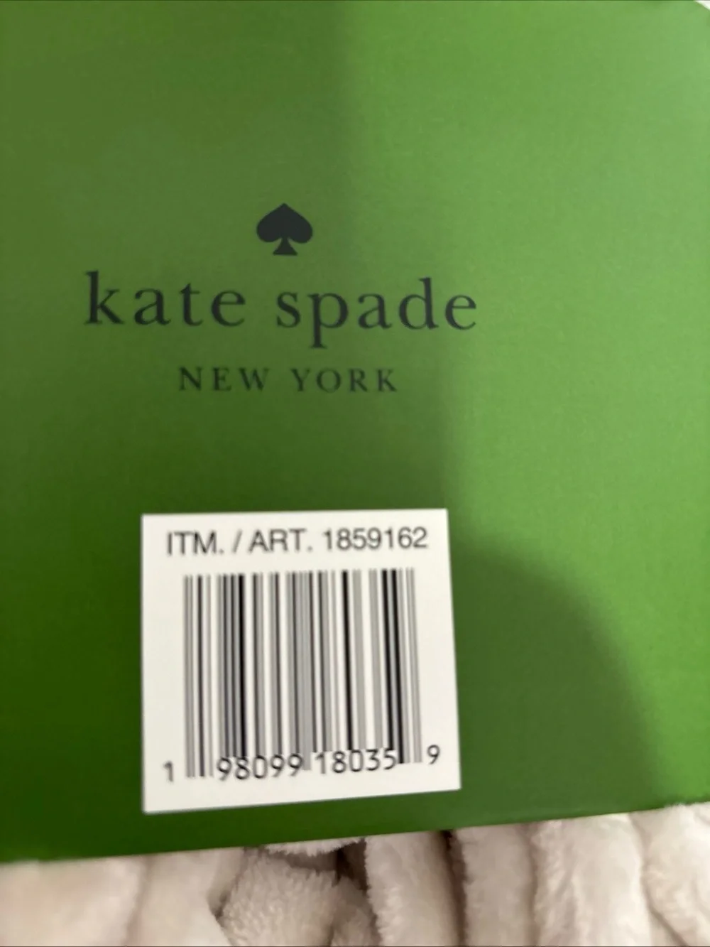 Kate Spade Plush Throw